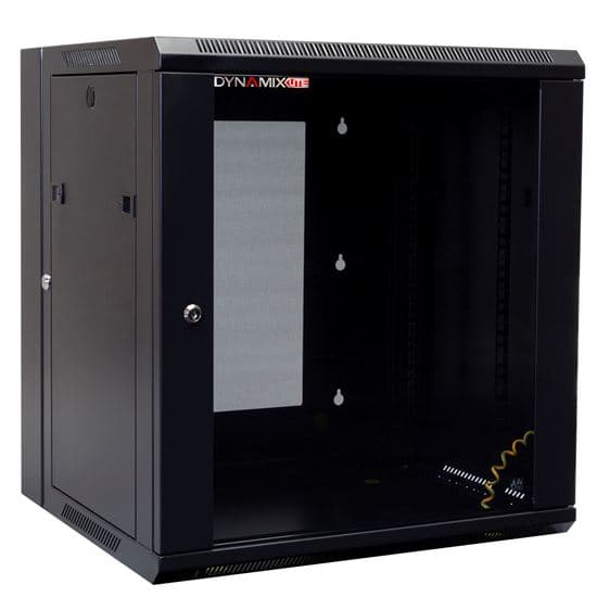 Dynamix DYNAMIX LITE 12RU Swing Wall Mount Cabinet. 600x550x635mm (WxDxH) RSFDSL12