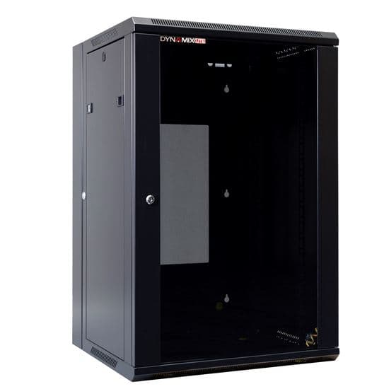 Dynamix DYNAMIX LITE 18RU Swing Wall Mount Cabinet. 600x550x901mm (WxDxH) RSFDSL18
