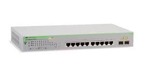Allied Telesis AT-GS920/8PS-40 8 port 10/100/1000T unmanaged PoE+ switch with internal PSU- Configurable with DIP Switch 393472