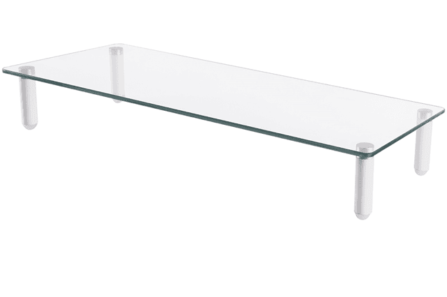 Digitus Digitus Ergonomic Tabletop Glass Monitor Riser AF838