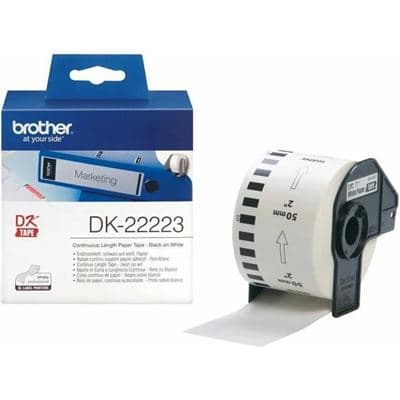 Brother Brother DK22223 Continuous Length Paper Label Tape 50mm x 30.48m DK22223