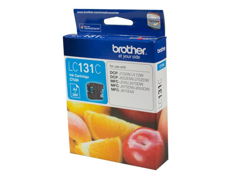 Brother Brother LC131C Cyan Ink Cartridge LC131C