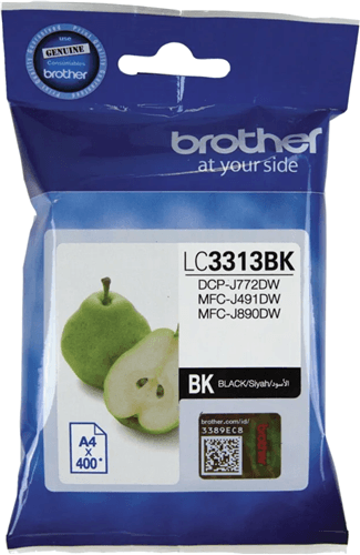 Brother Brother LC3313BK Black Ink Cartridge High Yield LC3313BK