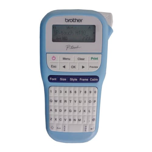 Brother Brother PTH110LB Durable P-Touch Light Blue Label Printer $20 Cashback PTH110LB
