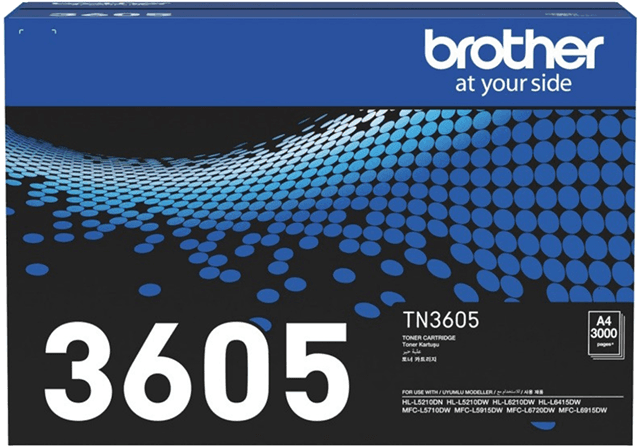 Brother Brother TN3605 Black Toner TN3605