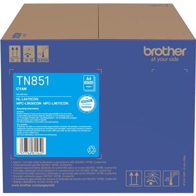 Brother Brother TN851C Cyan Standard Toner TN851C