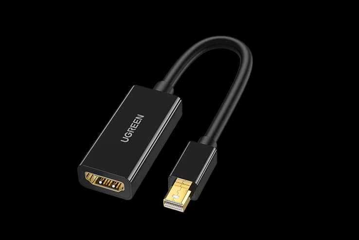 Unspecified UGreen Mini DisplayPort v1.1 (M) to HDMI (F) 0.15m Adapter UG-40360