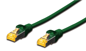 Digitus Digitus S-FTP CAT6A Patch Lead - 10M Green CA9331G