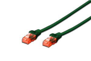Digitus Digitus UTP CAT6 Patch Lead - 0.5M Green CA9608G