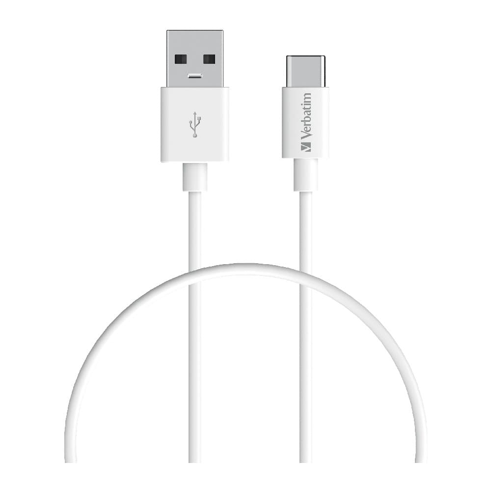 Verbatim Verbatim Charge & Sync USB-C Cable 1m - White 66584