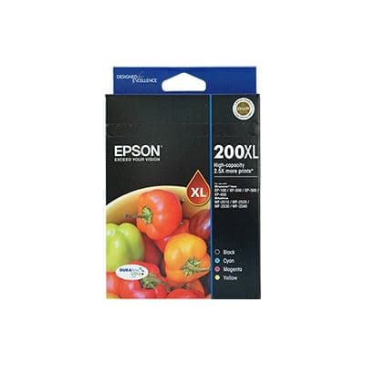 Epson Epson 200XL High Yield Ink Cartridge 4 Ink Value Pack C13T201692
