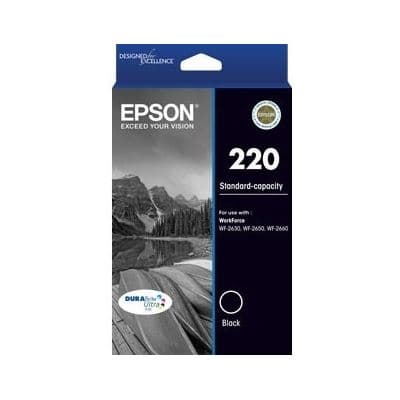 Epson Epson 220 Black Ink Cartridge C13T293192