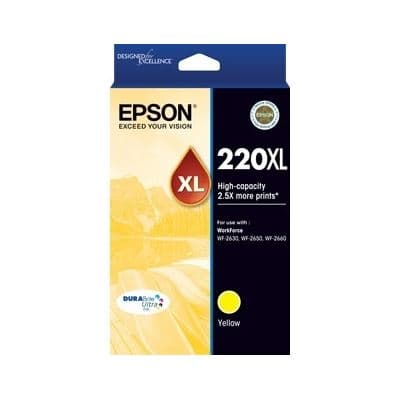 Epson Epson 220XL Yellow High Yield Ink Cartridge C13T294492