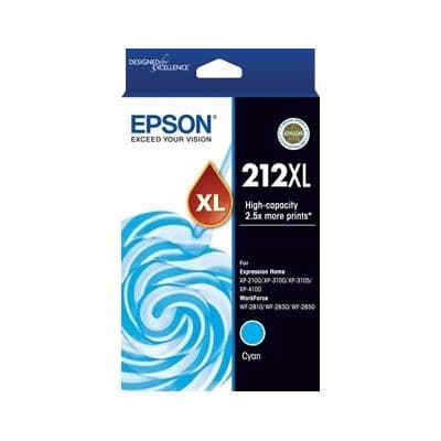Epson Epson 212XL Cyan High Yield Ink Cartridge C13T02X292