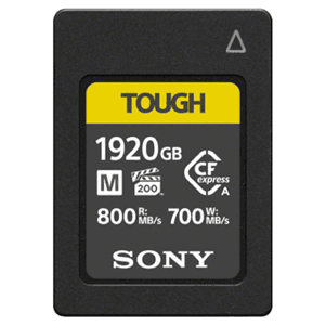 Sony Sony CEAM1920T Tough CFexpress Type A 1920GB Memory Card FC163-G19