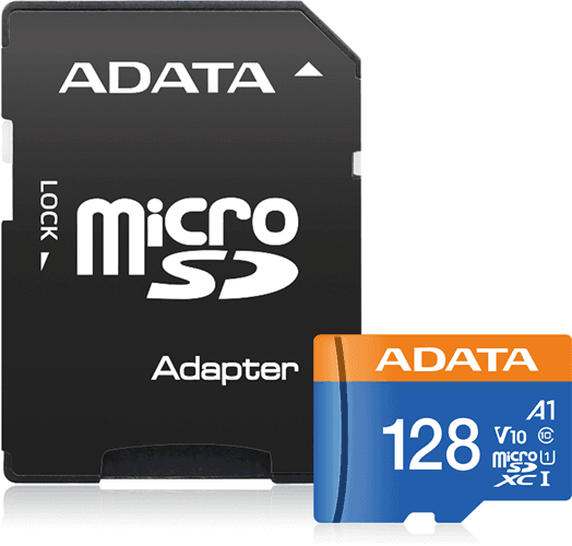 Adata ADATA Premier microSDXC UHS-I A1 V10 Card with Adapter 128GB FS354-Y28