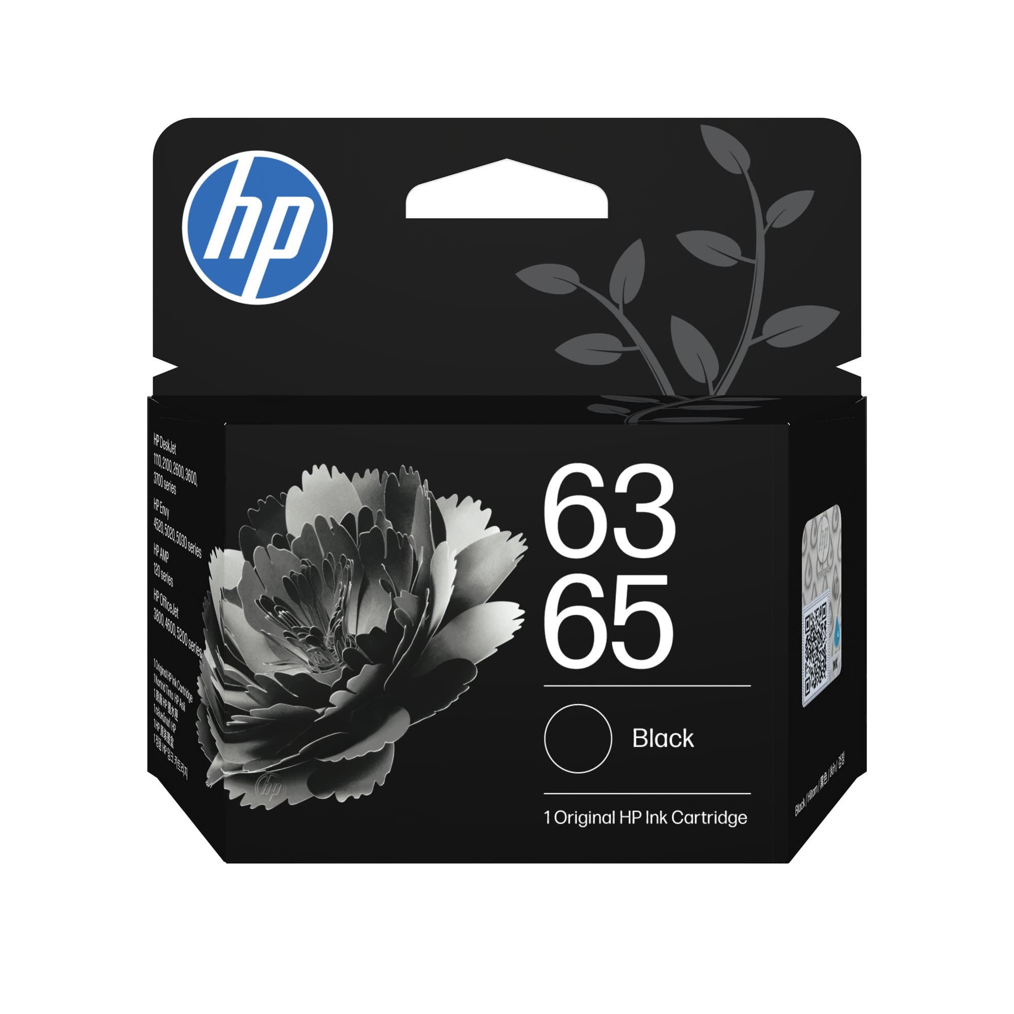 HP HP 63/65 Black Original Ink Cartridge HNK1130