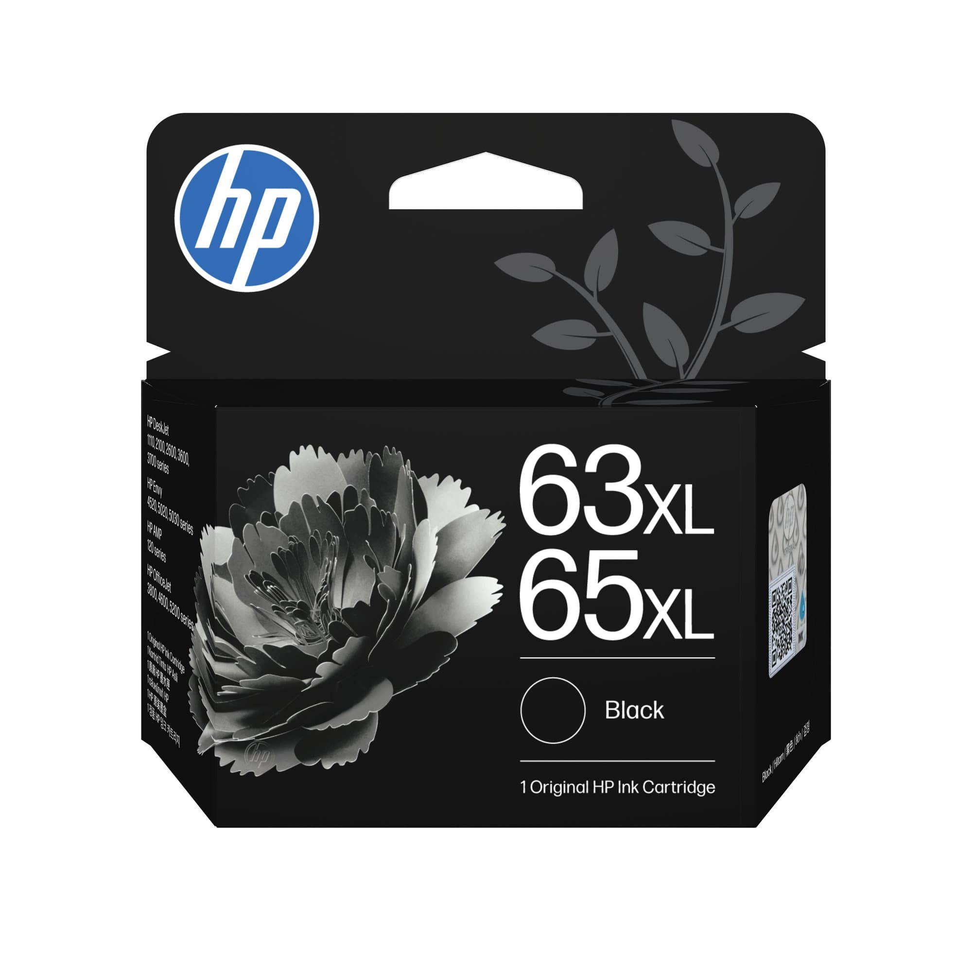 HP HP 63/65 XL High Yield Black Original Ink Cartridge HNK1133