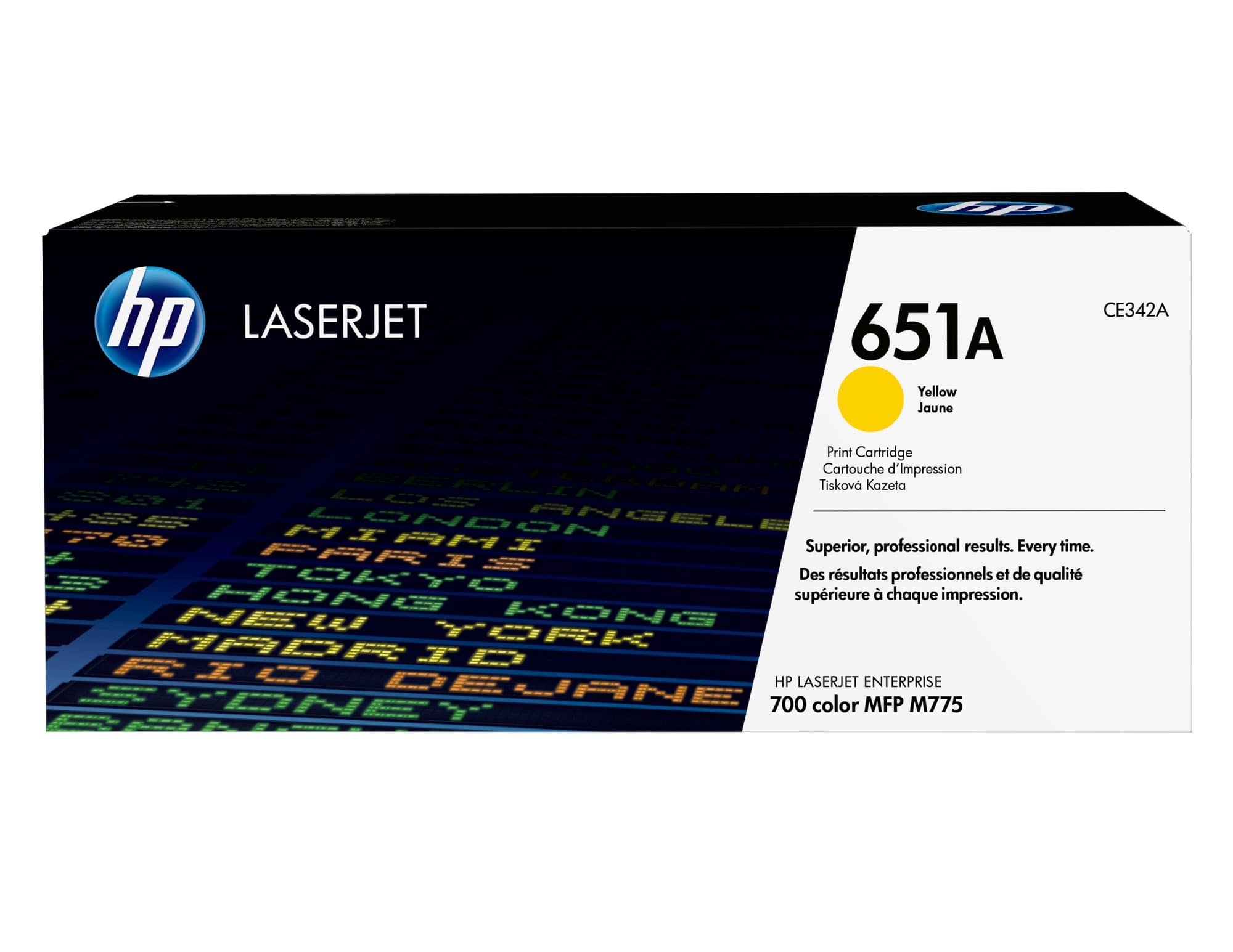 HP HP 651A Yellow Toner CE342A