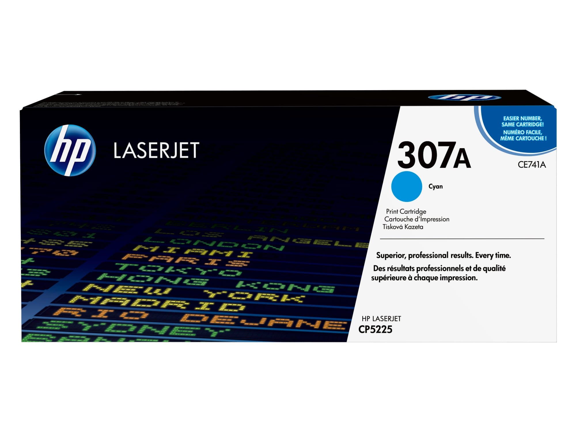 HP HP 307A Cyan Toner CE741A
