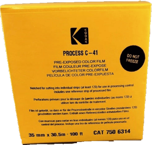 Kodak Kodak 35mm x100ft C41 Control Strip Roll KOD2500