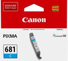 Canon Canon CLI681C Cyan Standard Yield Ink Cartridge CLI681C