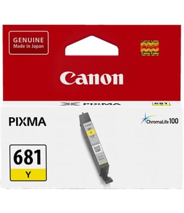 Canon Canon CLI681Y Yellow Standard Yield Ink Cartridge CLI681Y