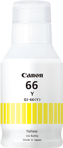Canon Canon GI66Y Yellow MAXIFY MegaTank Ink Bottle GI66Y