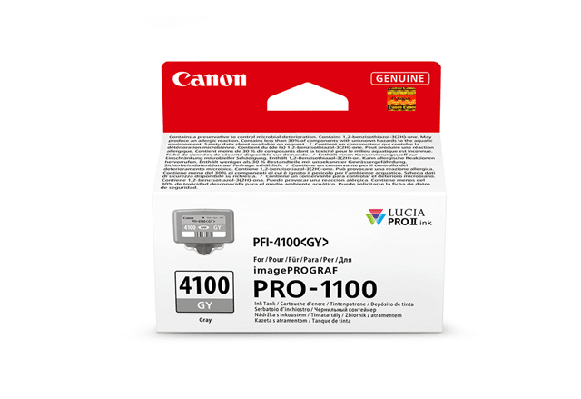 Canon Canon PFI-4100GY Ink Grey PWF1527