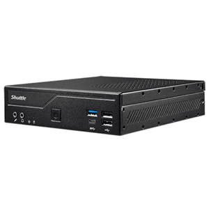 Shuttle Shuttle DH610 LGA1700 DDR4 M.2 Slim Barebones PC 2GbE SX4758