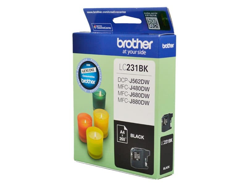 Brother Brother LC231 Black Ink Cart B231B