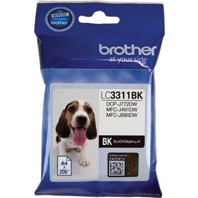 Brother Brother LC3311BK Black Ink B3311B