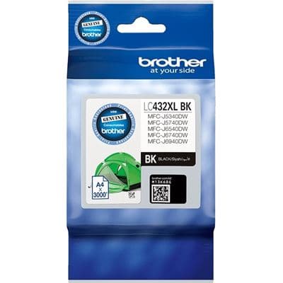 Brother Brother LC432 XL Ink Cart B432XLB