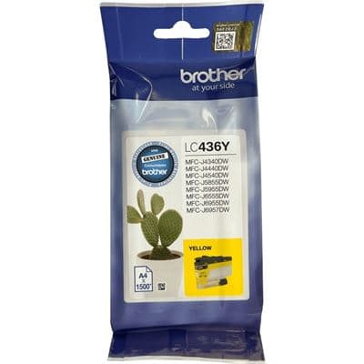Brother Brother LC436 Yellow Ink Cart B436Y