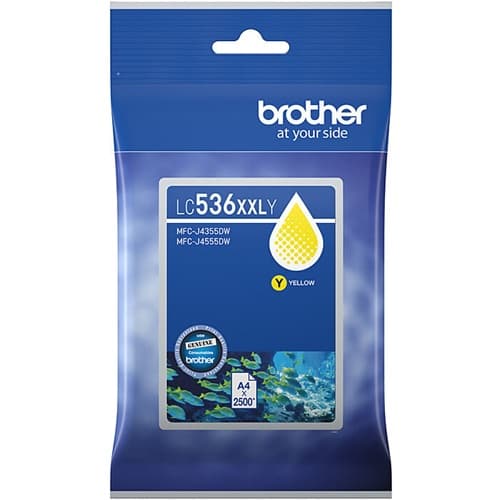 Brother Brother LC536XXLY Yellow Ink B536XXLY
