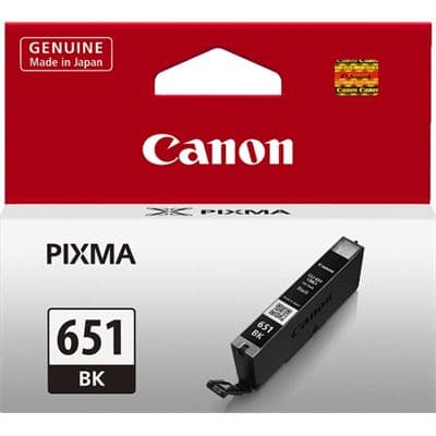 Canon Canon CLI651 Black Ink Cart CI651B