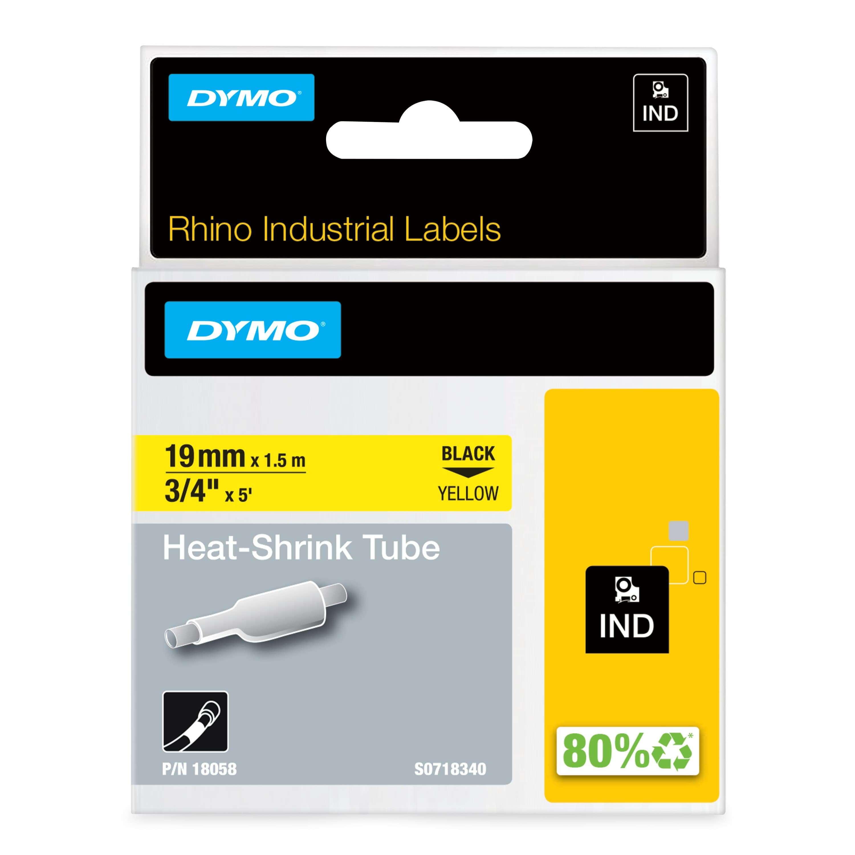 Dymo DYMO Rhino H/S Lbl 19mm Yellow DY18058
