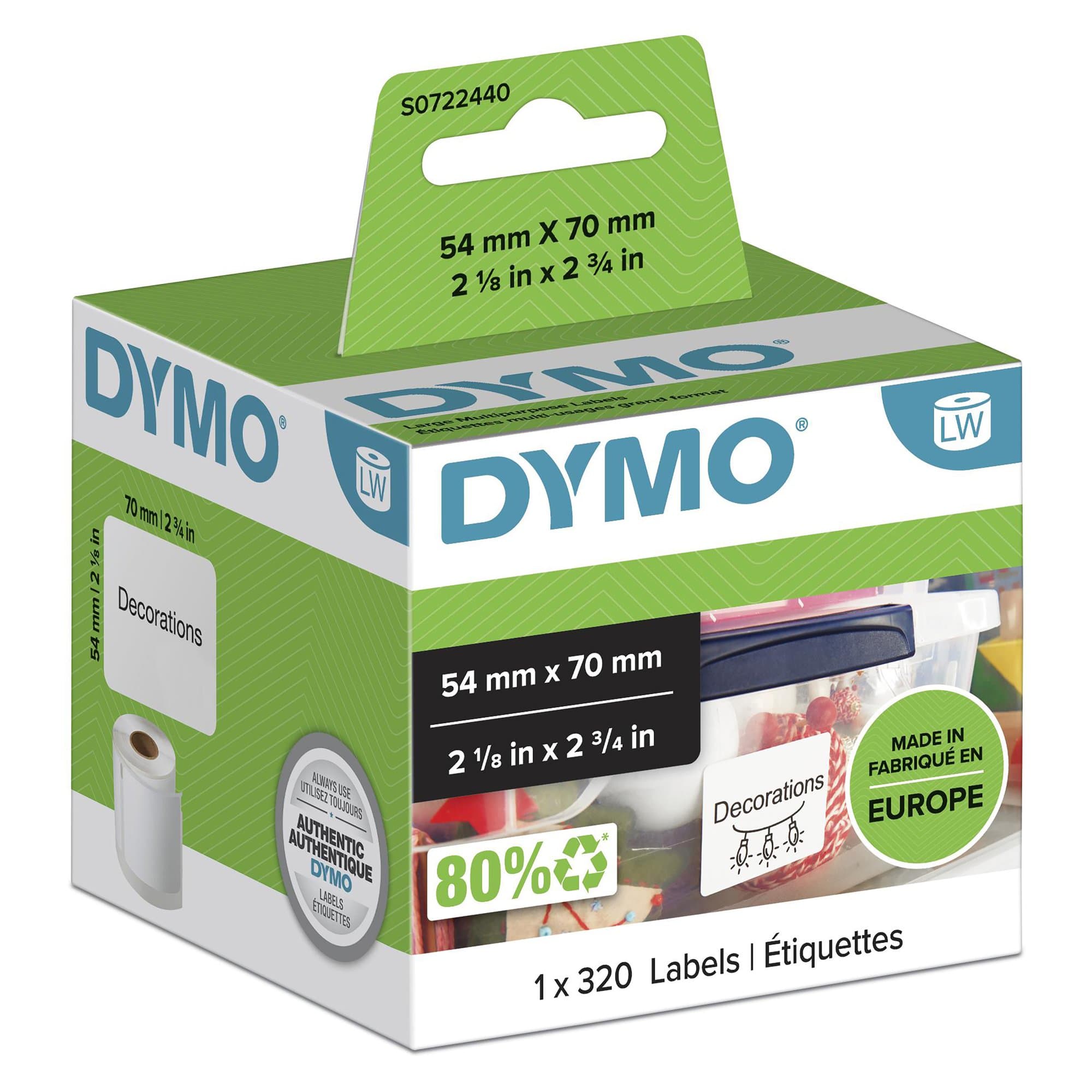 Dymo Dymo MP Label 54mm x 70mm DYS0722440