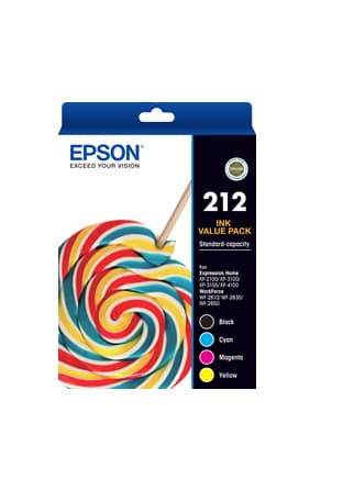 Epson Epson 212 4 Ink Value Pack E212VP