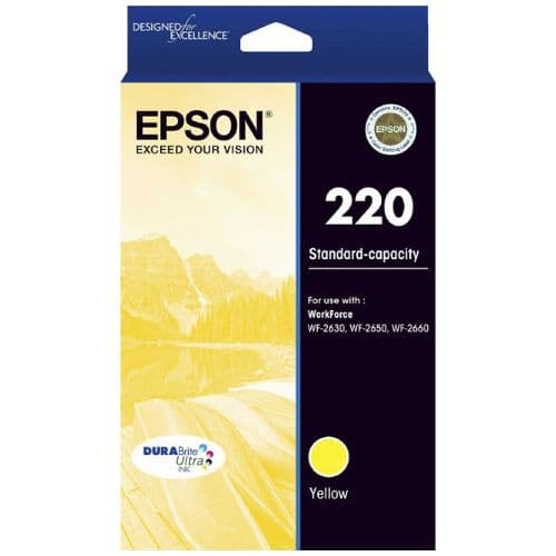 Epson Epson 220 Yellow Ink Cartridge E220Y