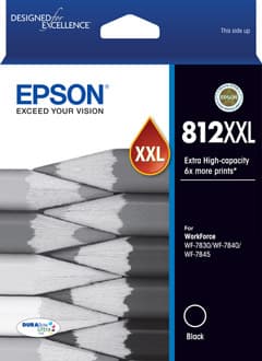 Epson Epson 812XXL Black Ink Cart E812BXXL