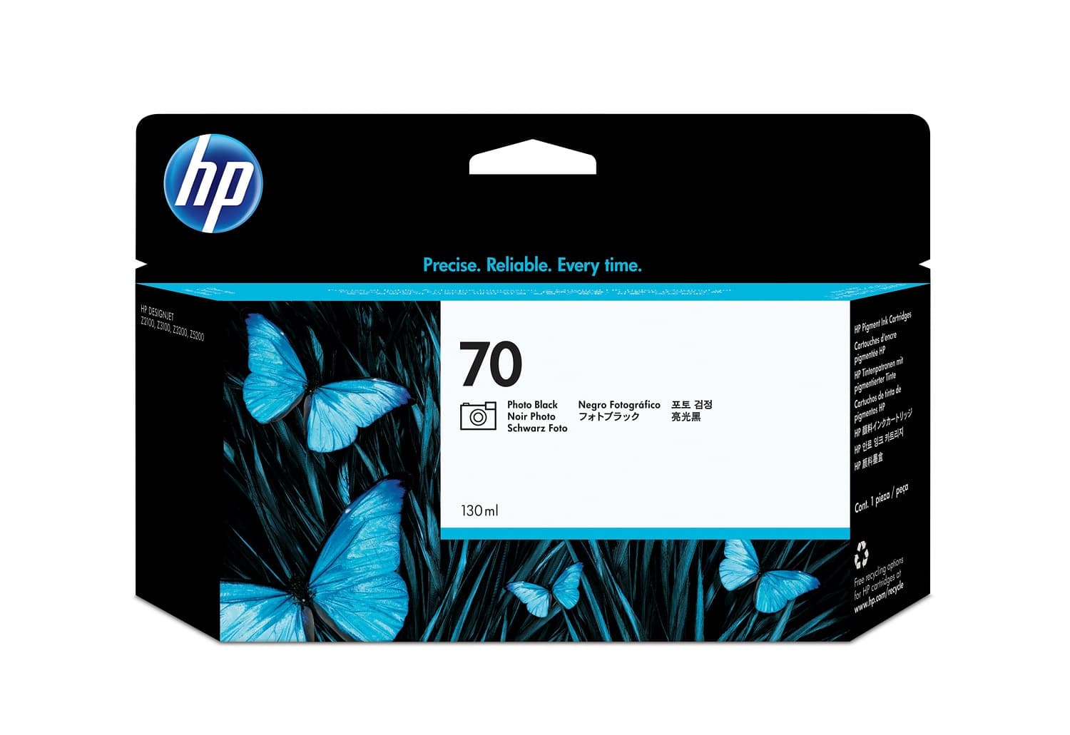 HP HP #70 130ml Ph Blk Ink C9449A HI70PB