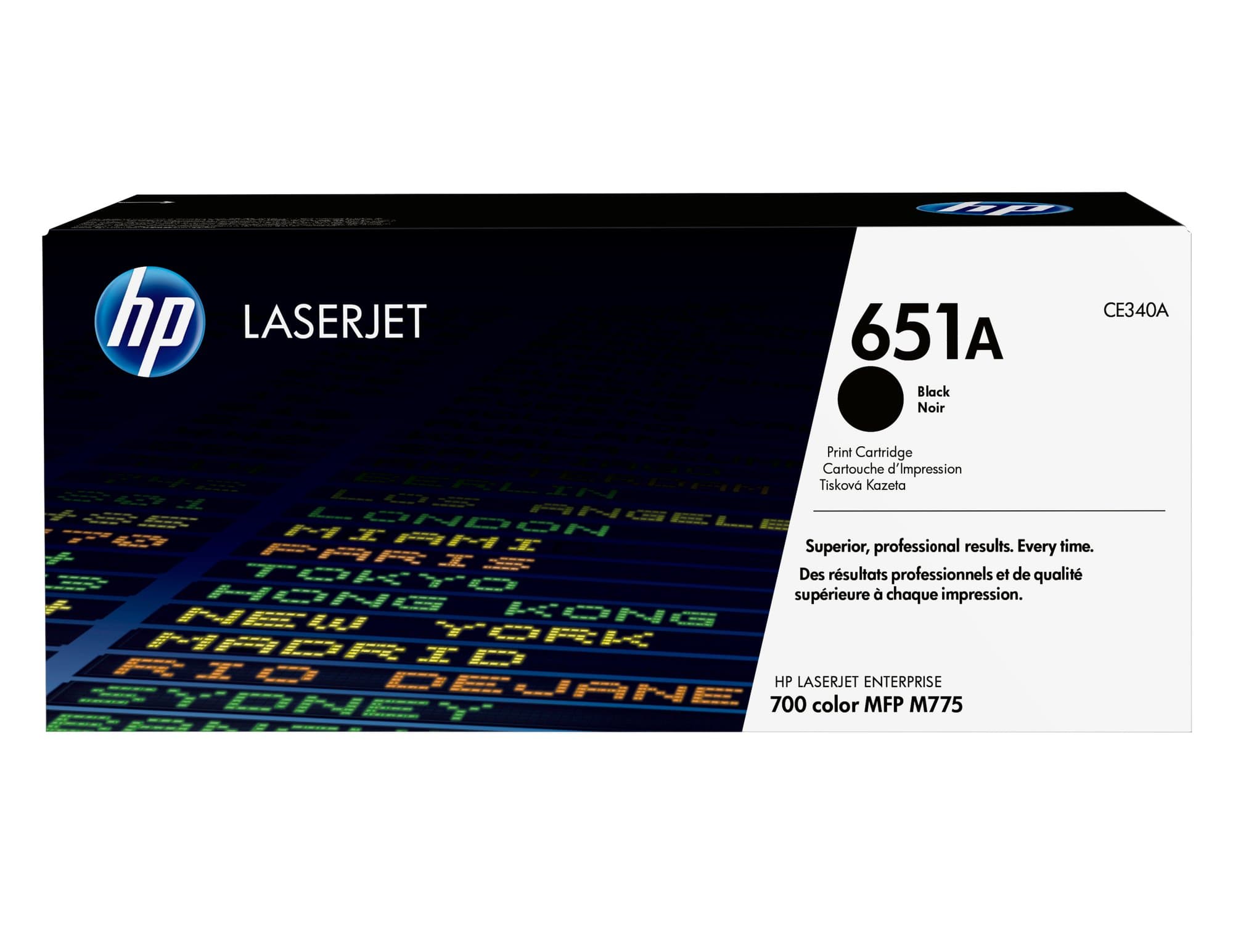 HP HP #651A Black Toner CE340A HT340