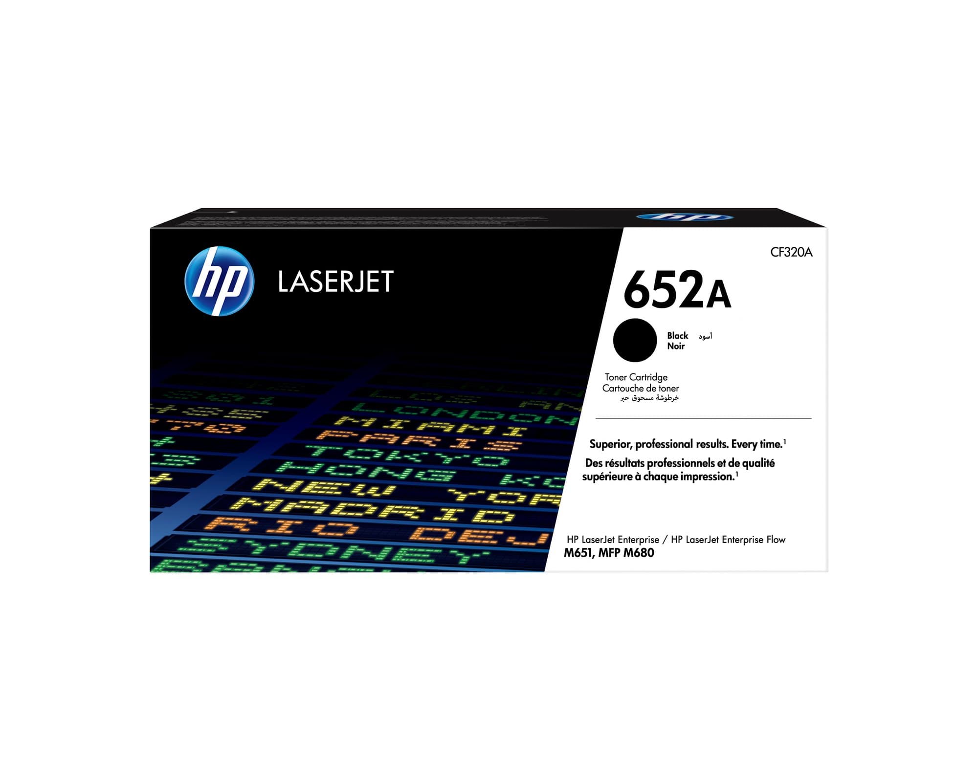 HP HP 652A Blk Ton Cart CF320A HT652B