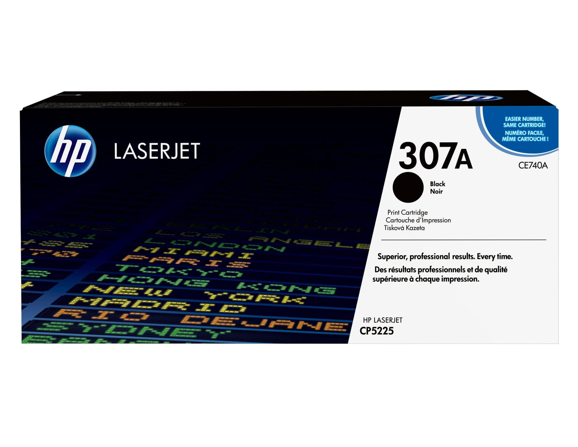 HP HP #307A Black Toner CE740A HT740
