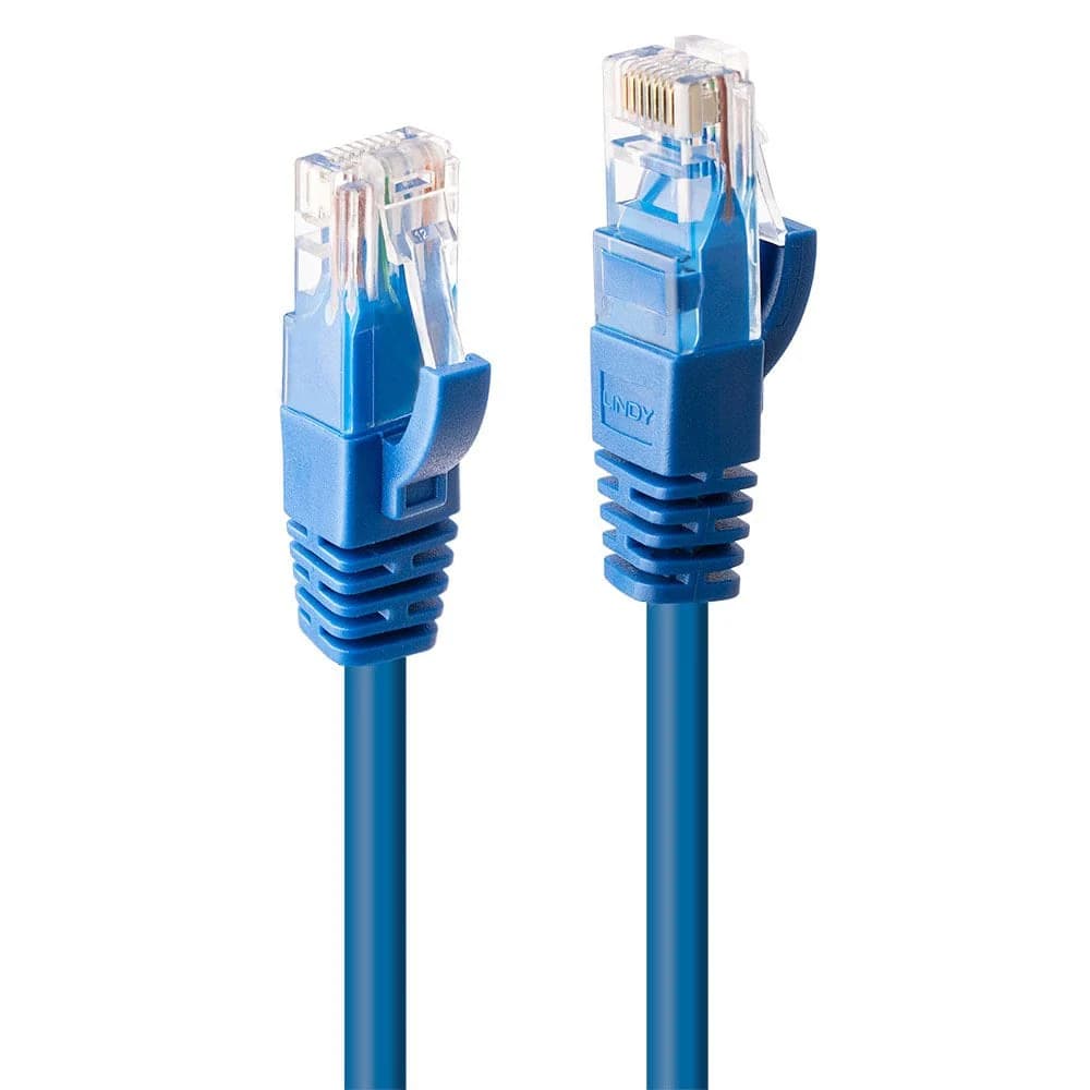 Lindy Lindy 5m CAT6 UTP Cable Blue LIN48020