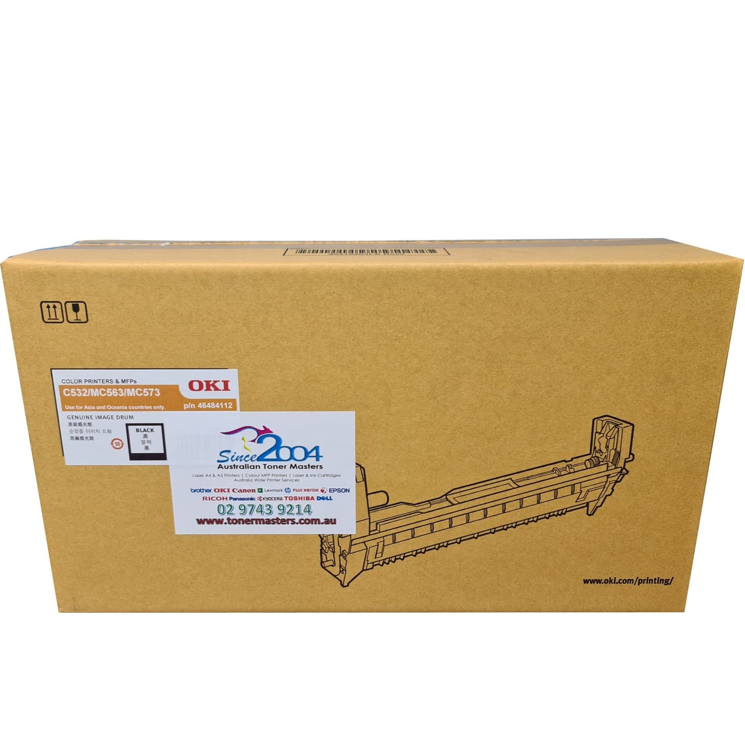 OKI Oki C532DN Black Drum unit O532BD