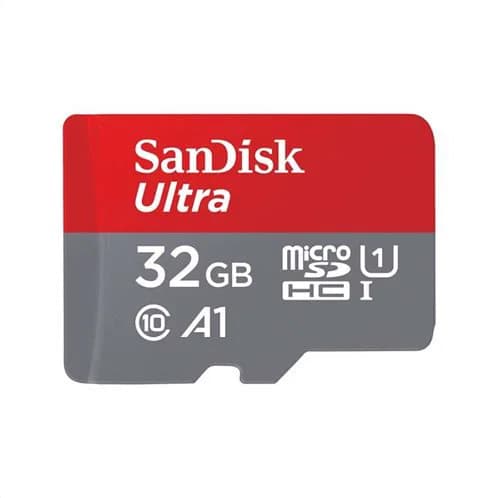 SanDisk Sandisk Ultra Microsdhc SQUA4 32GB A1 C10 U1 Uhs-I 120MB/S R 4X6 Sd Adaptor 10Y SDSQUA4-032G-GN6MA