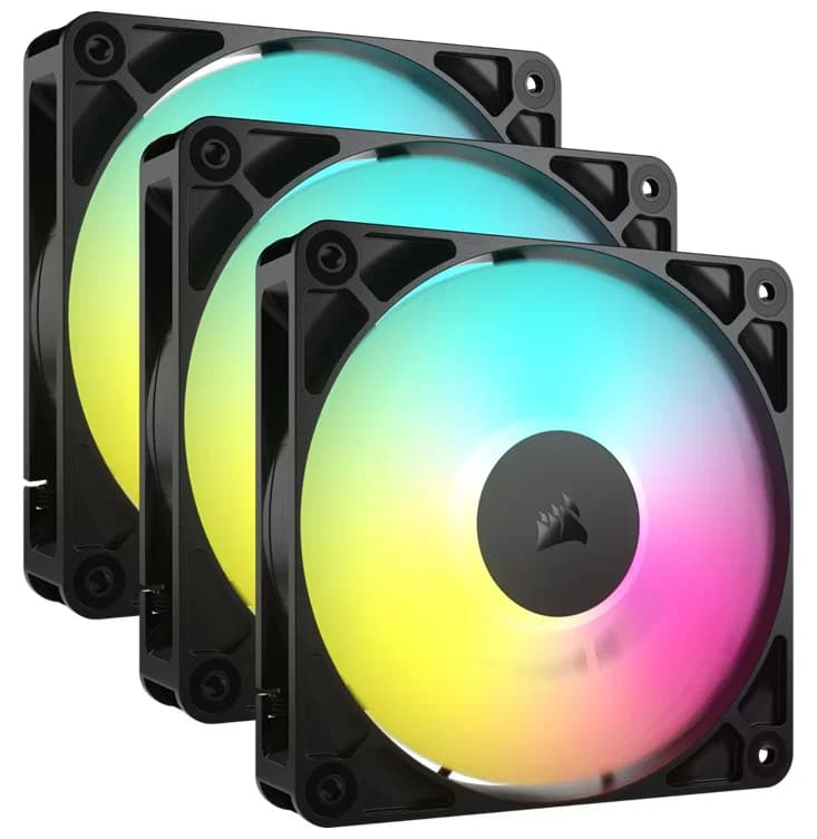 Corsair Corsair RS120 ARGB, 120MM ARGB Fan, Triple Pack CO-9050181-WW