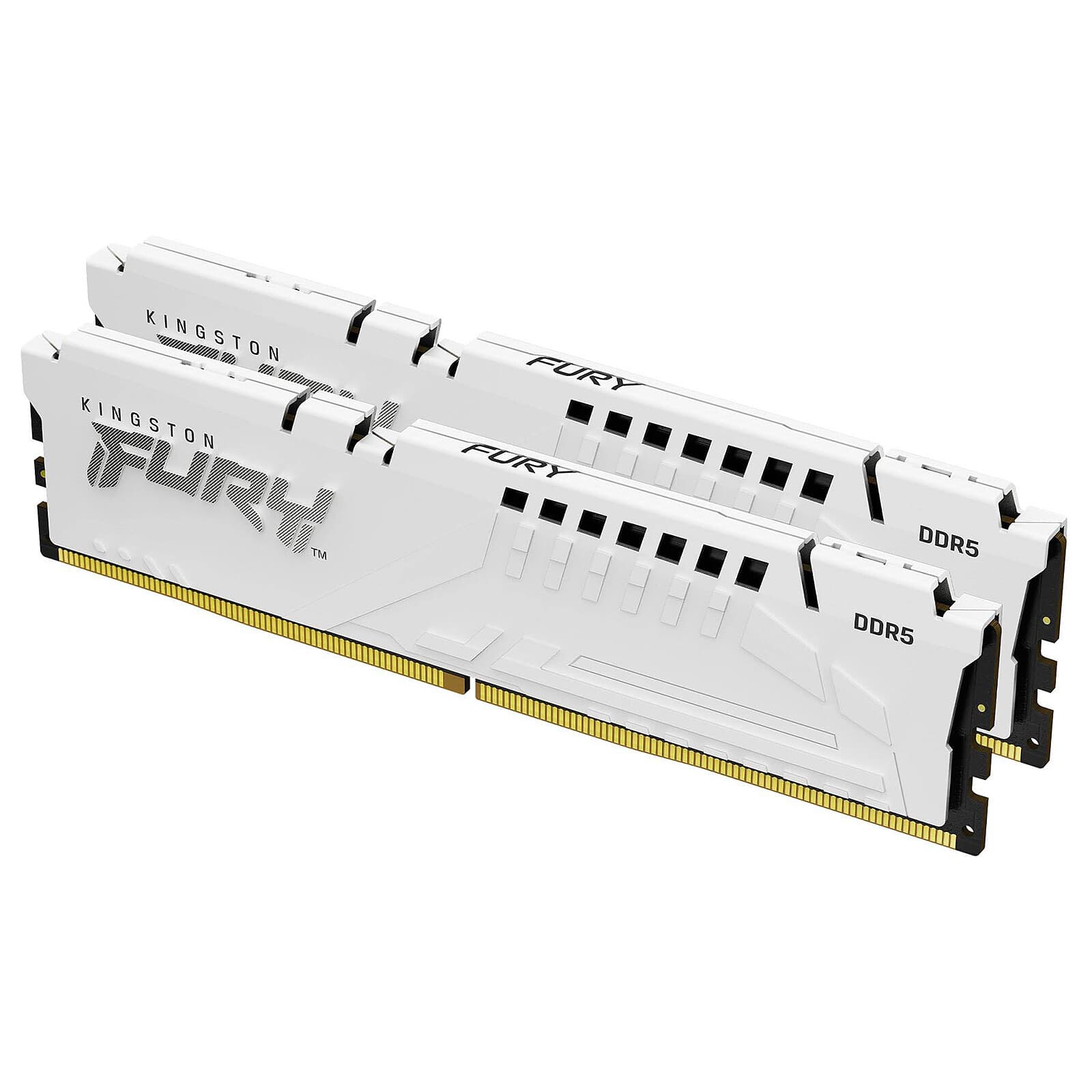 Kingston Kingston Fury Beast 32GB (2X16GB) DDR5 6000MT/S CL30 White Expo KF560C30BWEK2-32